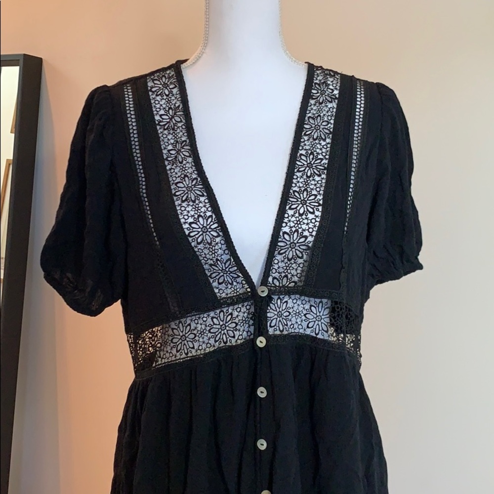 Black Summer Mini Dress